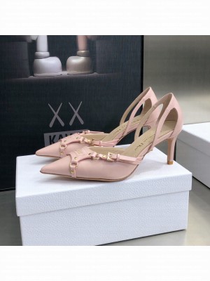 Christian Dior pointed toe 7cm Calfskin Pink Pumps 2022 Collection
