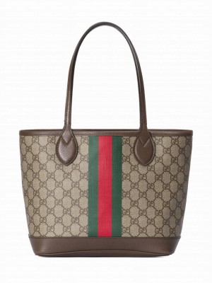 Gucci Ophidia Small Tote Bag 726762 Dark Coffee