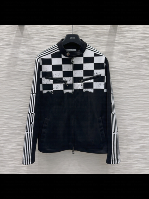 Dior Check Jacket and Skirt Set Black 2025