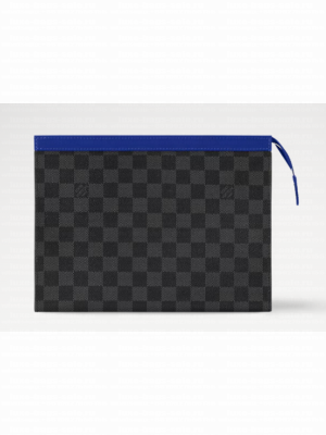 Louis Vuitton Pochette Voyage MM N00088 Indigo Blue