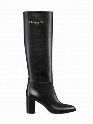 Christian Dior Women's D-Town Heeled Boot Black