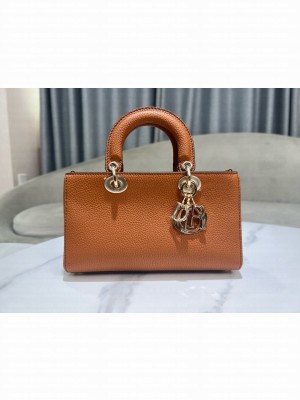 DIOR small Lady D-Sire My ABCDior Bag Bull Leather M11509T brown