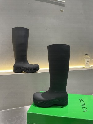 Bottega Veneta PUDDLE Biodegradable rubber Black high boots 2021 Collection
