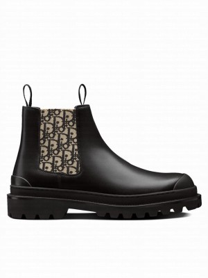 Christian Dior Unisex Explorer Chelsea Boot Black