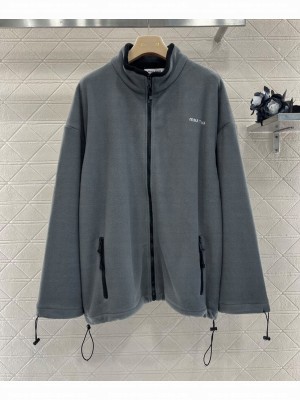 Miumiu Women's Fleece Sweatshirt Gray