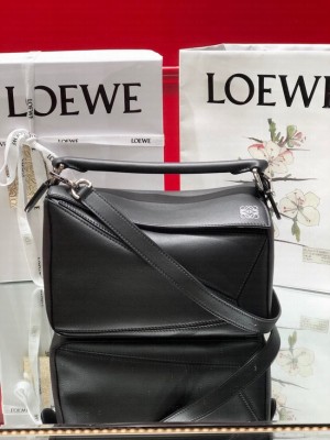 Loewe Puzzle Bag Leather 1609 black