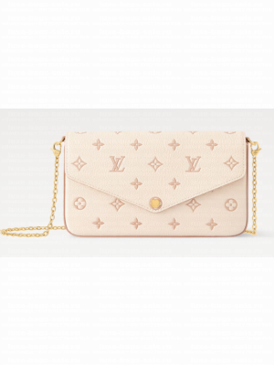 Louis Vuitton NEW Felicie Pochette M14968 Bicolor Eden