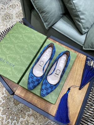 Gucci GG Multicolo canvas 5.5cm Blue 2021 Collection