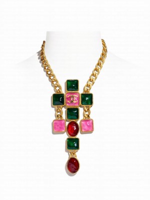Chanel Necklace AB5143 Green