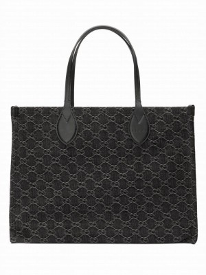 Gucci Ophidia GG Large Tote Bag 772184 Black