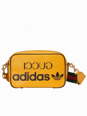 Gucci x adidas Small Shoulder Bag 702427 Yellow