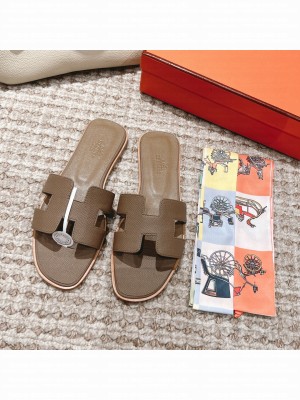 Hermes Oran Flat Slide Sandals 2023 Collection 076