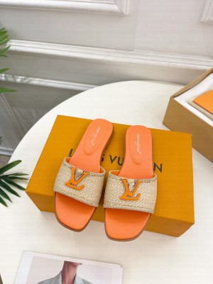 Louis Vuitton Women's LV Capri Flat Mule Orange