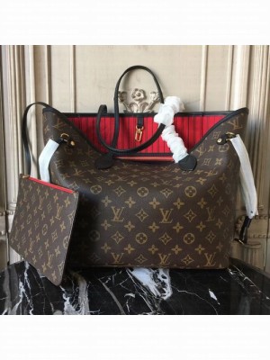 Louis Vuitton Neverfull MM Monogram Canvas Cruise 2017 Collection M41177, Cherry