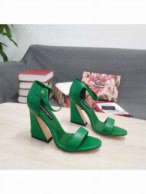 DOLCE & GABBANA HEEL 10.5CM WITH GEOMETRIC HEEL SANDALS 2022 01