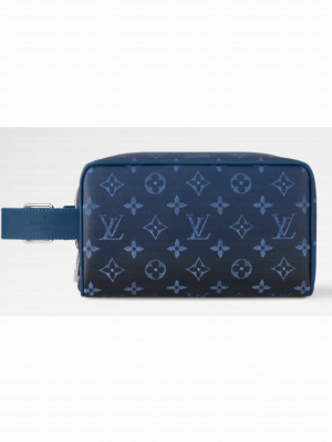 Louis Vuitton Locker Dopp Kit M11559 Navy Blue
