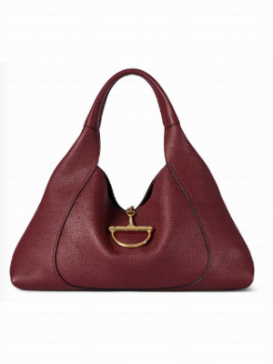 GUCCI SOFTBIT MAXI SHOULDER BAG 837466 Rosso Ancora red