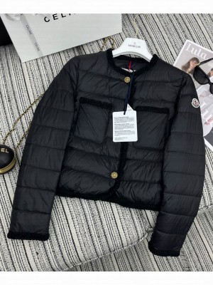 Moncler Women's Aristeo Short Down Jacket Black