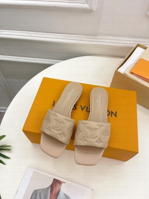 Louis Vuitton Women's Neo Revival Flat Mule Beige