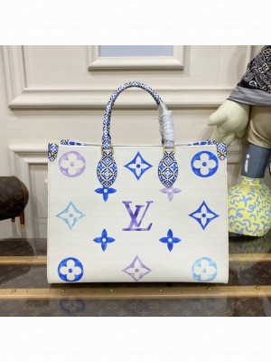 Louis Vuitton OnTheGo MM M22975 blue