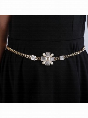 CHANEL Waist Chain Belt AB249