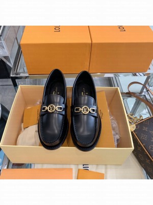 Louis Vuitton Loafer With LV Circle accessory Loafer Black 2021 Collection