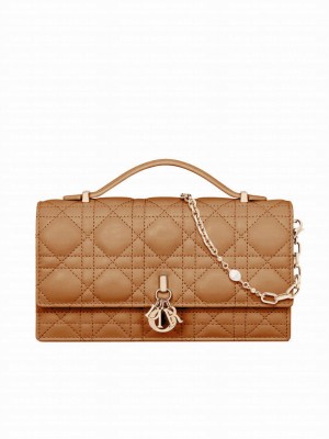 Christian Dior My Dior Top Handle bag Coffee