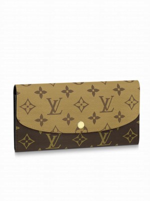 Louis Vuitton Emilie Wallet M82157 Apricot
