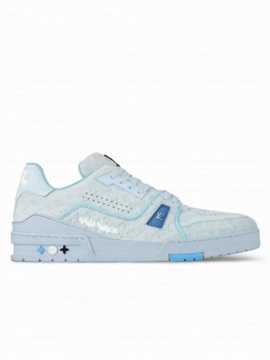Louis Vuitton Unisex LV Trainer Sneaker 1ACRYB Blue