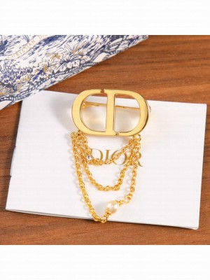 Christian Dior Women's Petit CD Brooch 01059 2024
