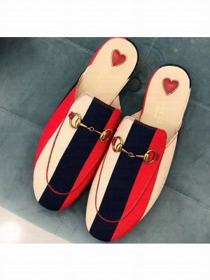 Gucci Women's Princetown Horsebit Slipper Sylvie