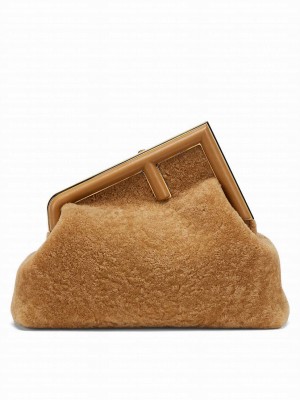 Fendi First Medium 8BP127 Coffee