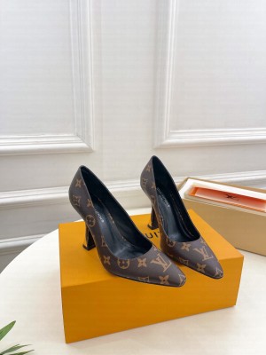 Louis Vuitton Women's Sparkle 6.5cm/9.5cm Heel Pump Brown