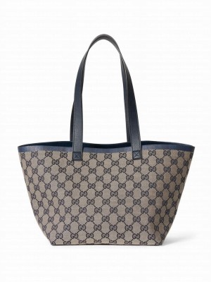 Gucci Totissima Small Tote Bag 788211 Dark Blue