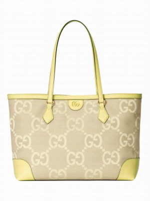 Gucci Ophidia Jumbo GG Medium tote 631685 Yellow