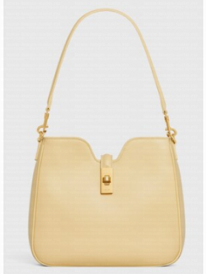 Celine SMALL CAMILLE 16 SOFT BAG IN SMOOTH CALFSKIN 120693 SPRING YELLOW