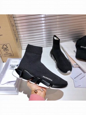 Balenciaga Unisex Speed 2.0 Knit Sock Sneakers 016 2021 Collection