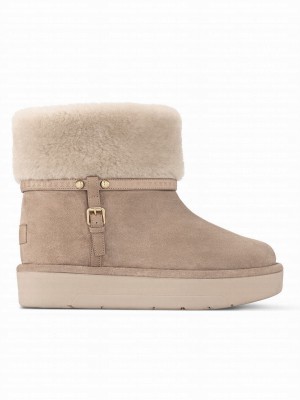 Louis Vuitton Women's Aspen Platform Ankle Boot 1AC79I Khaki