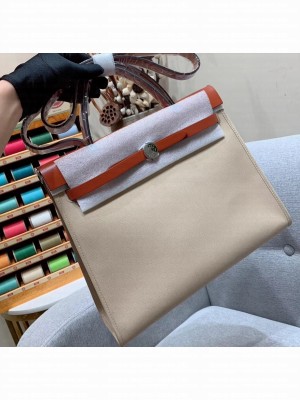 Hermes Herbag Zip 31 Bag in Original Quality Creamy