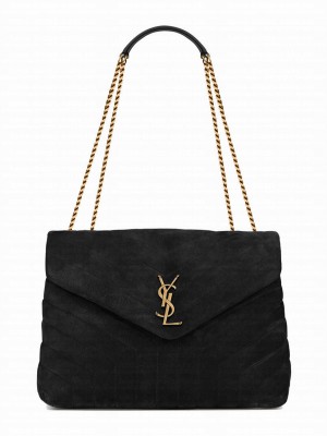 Saint Laurent Loulou Medium Bag 5749461 Black