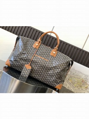 Goyard Bowling 55 bag Black & Tan