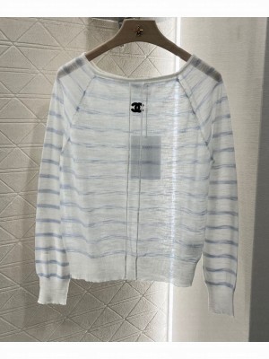 Chanel Women's Light Sweater White