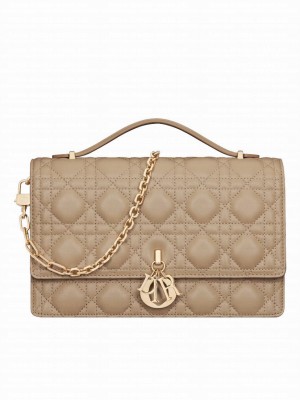Christian Dior My Dior Top Handle bag Apricot
