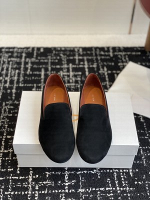 The Row Loafer Black