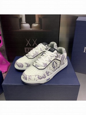Dior Unisex B27 Low-Top Sneaker Smooth Calfskin with Dior Oblique Jacquard 2023 013