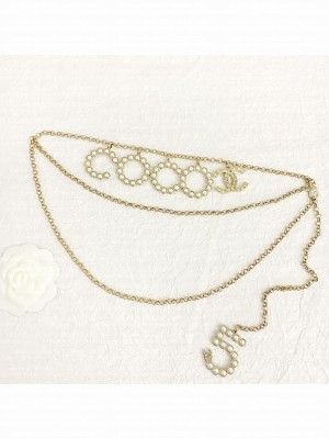 CHANEL Waist Chain Belt AB267