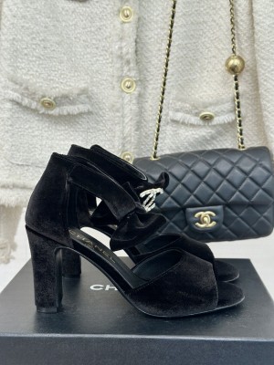 Chanel Velvet, Metal Black G46019 2025 