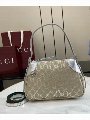 Gucci GG Emblem Small Shoulder Bag 815218