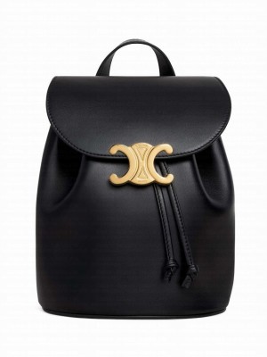 Celine Backpack Celine Bonnie In Smooth Calfskin Black