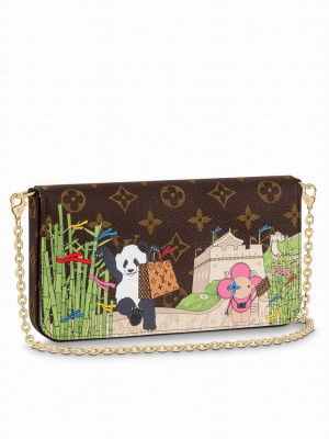 Louis Vuitton Felicie Pochette M80992 Brown